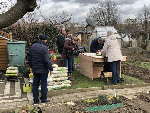 Unser Seniorengemeinschaftsgarten Dresden Tolkewitz Am 26 03 2019