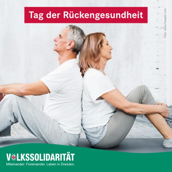 Tag der Rückengesundheit in Dresden